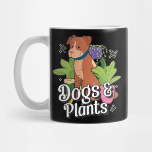 dogs and plants Mug